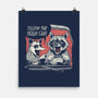 Follow That Trash Can-None-Matte-Poster-eduely