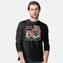 Follow That Trash Can-Mens-Long Sleeved-Tee-eduely