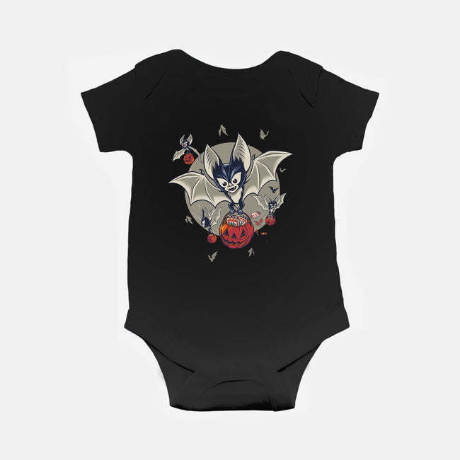Trick Or Blood-Baby-Basic-Onesie-Popnotic