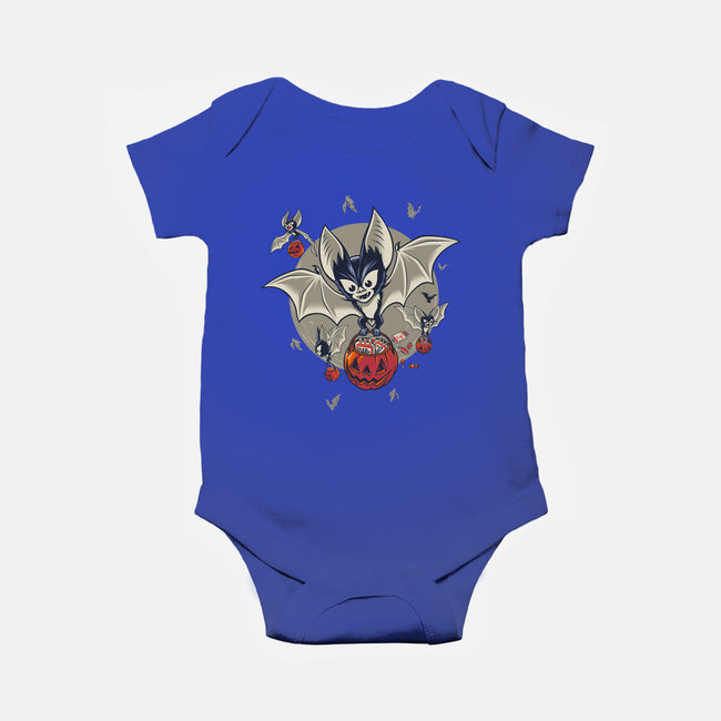 Trick Or Blood-Baby-Basic-Onesie-Popnotic