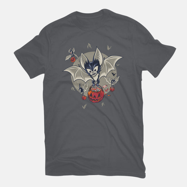 Trick Or Blood-Mens-Heavyweight-Tee-Popnotic