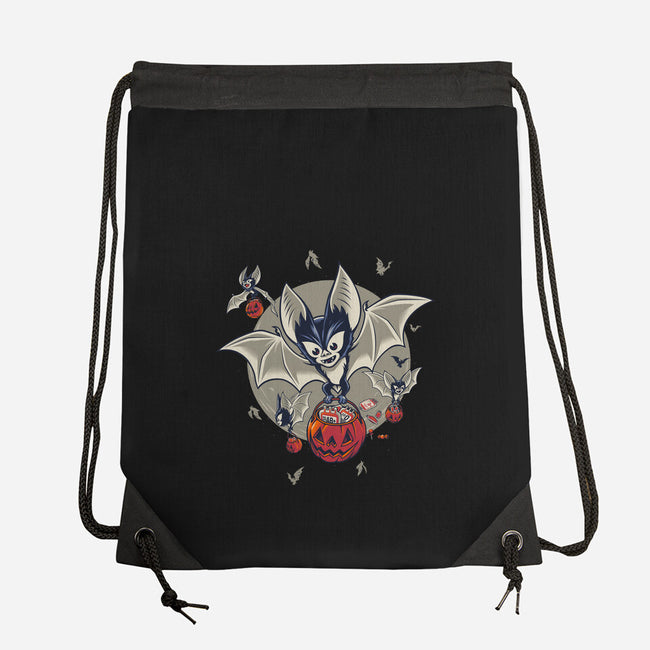 Trick Or Blood-None-Drawstring-Bag-Popnotic