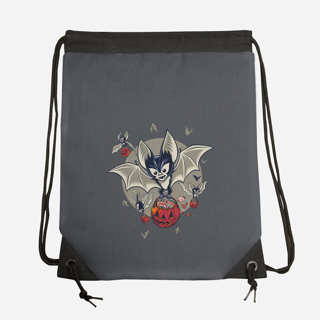 Trick Or Blood-None-Drawstring-Bag-Popnotic