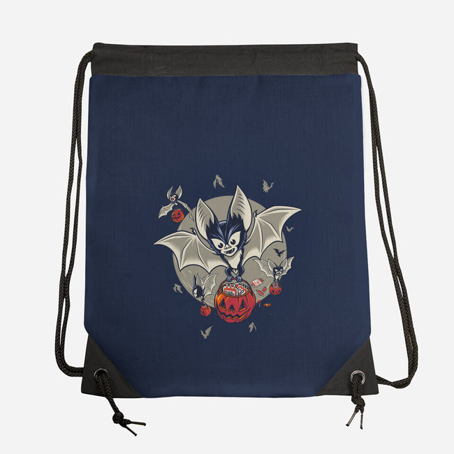 Trick Or Blood-None-Drawstring-Bag-Popnotic