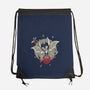 Trick Or Blood-None-Drawstring-Bag-Popnotic