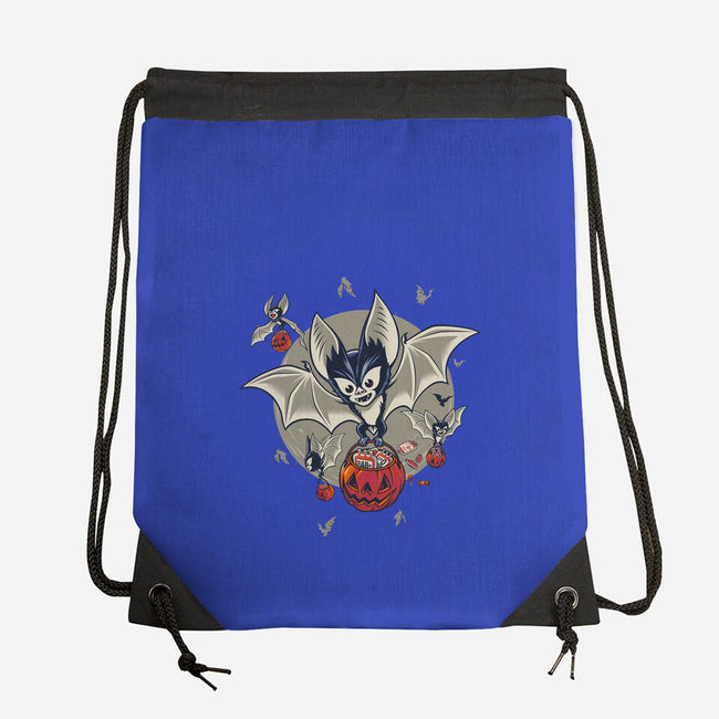 Trick Or Blood-None-Drawstring-Bag-Popnotic