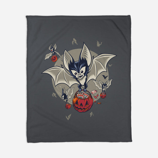 Trick Or Blood-None-Fleece-Blanket-Popnotic