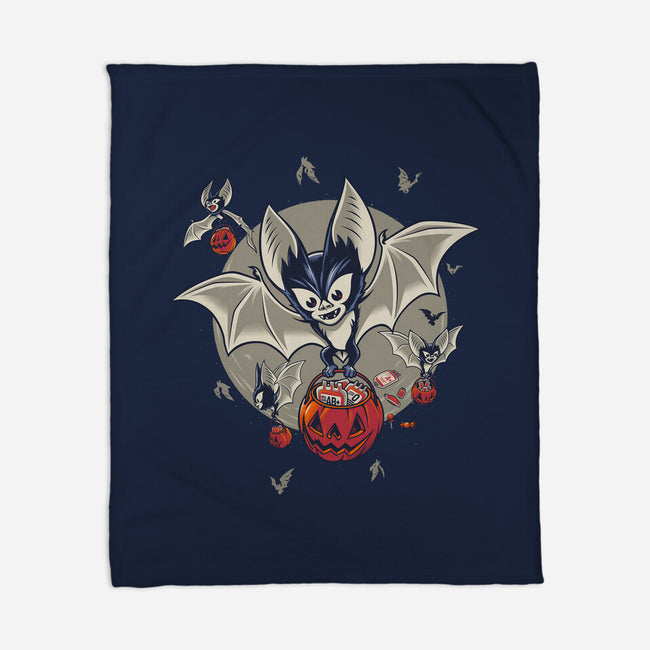 Trick Or Blood-None-Fleece-Blanket-Popnotic