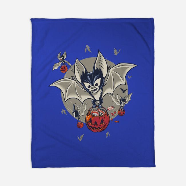 Trick Or Blood-None-Fleece-Blanket-Popnotic