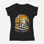 Fall Spirit-Womens-V-Neck-Tee-Popnotic