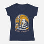Fall Spirit-Womens-V-Neck-Tee-Popnotic