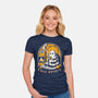 Fall Spirit-Womens-Fitted-Tee-Popnotic