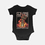 Robotic Hand Thumbs UP-Baby-Basic-Onesie-Studio Mootant