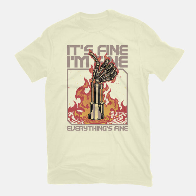 Robotic Hand Thumbs UP-Mens-Premium-Tee-Studio Mootant