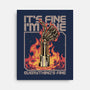 Robotic Hand Thumbs UP-None-Stretched-Canvas-Studio Mootant