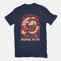 Mushroom Guy Fun-Womens-Basic-Tee-Studio Mootant