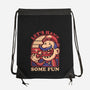 Mushroom Guy Fun-None-Drawstring-Bag-Studio Mootant