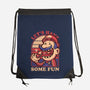 Mushroom Guy Fun-None-Drawstring-Bag-Studio Mootant