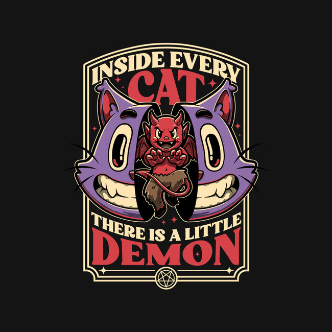 Cat Demon Inside-Mens-Basic-Tee-Studio Mootant