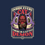 Cat Demon Inside-Mens-Basic-Tee-Studio Mootant