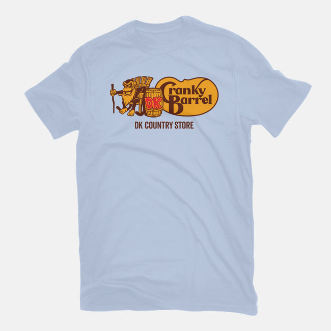 Cranky Barrel-Unisex-Basic-Tee-Wheels