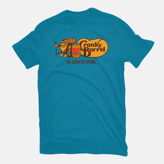 Cranky Barrel-Mens-Basic-Tee-Wheels