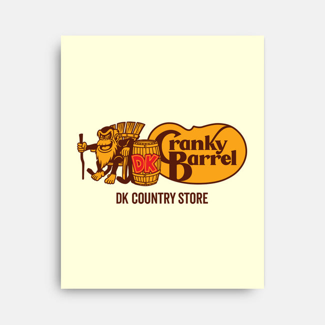 Cranky Barrel-None-Stretched-Canvas-Wheels