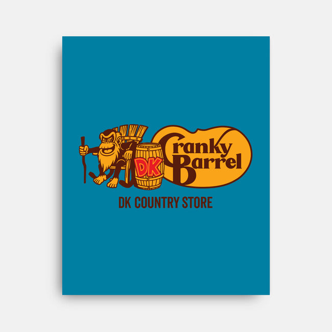 Cranky Barrel-None-Stretched-Canvas-Wheels