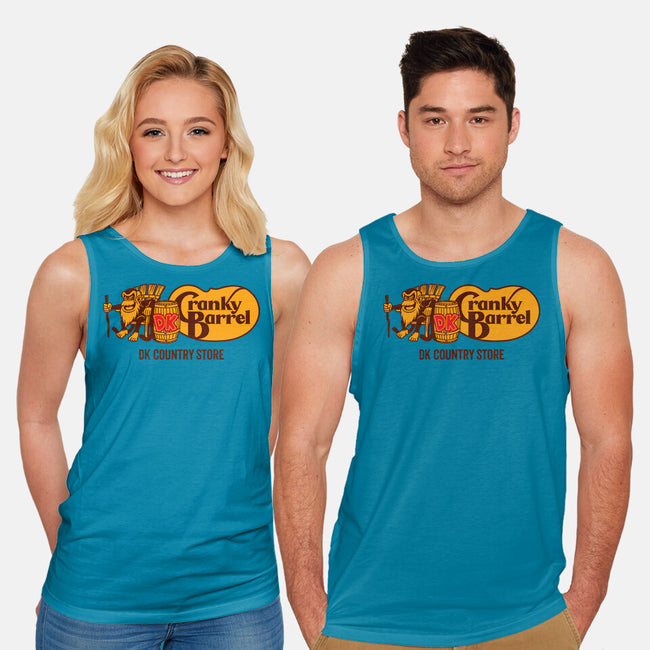 Cranky Barrel-Unisex-Basic-Tank-Wheels