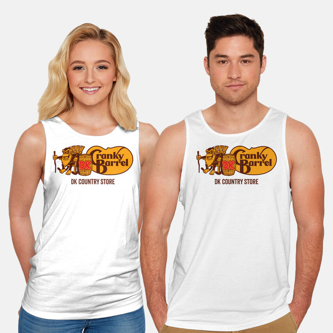 Cranky Barrel-Unisex-Basic-Tank-Wheels