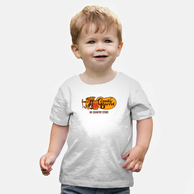 Cranky Barrel-Baby-Basic-Tee-Wheels