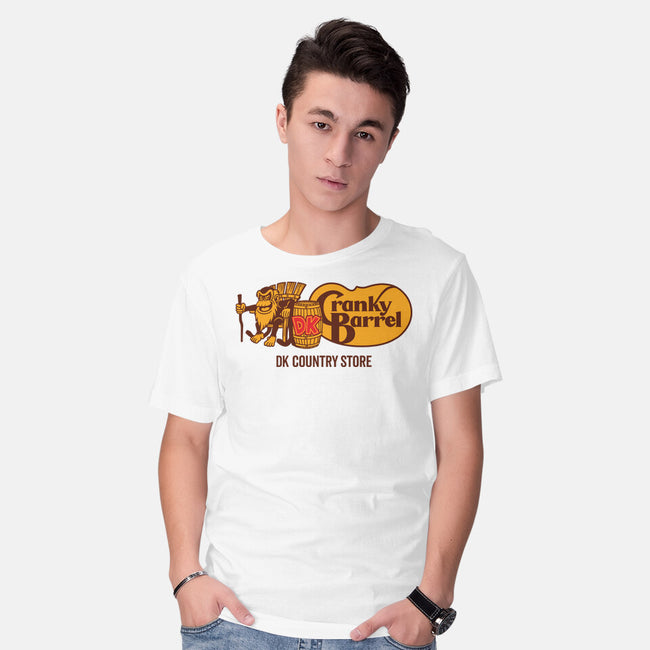 Cranky Barrel-Mens-Basic-Tee-Wheels