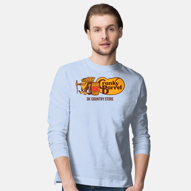 Cranky Barrel-Mens-Long Sleeved-Tee-Wheels