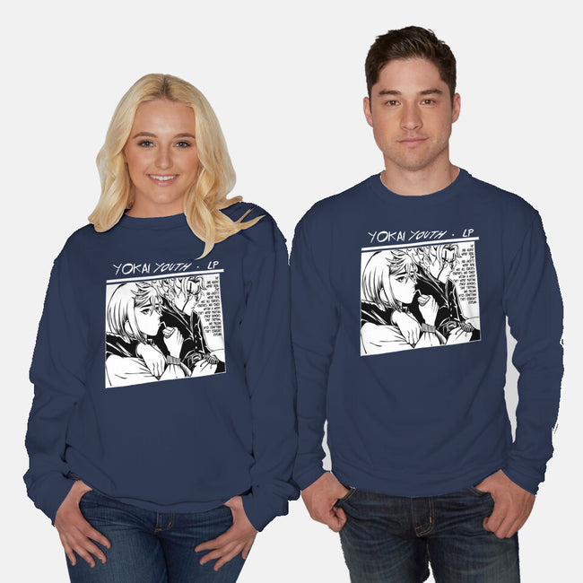 Yokai Youth-Unisex-Crew Neck-Sweatshirt-joerawks