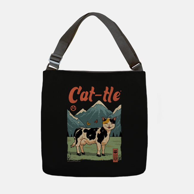 Cat-tle-None-Adjustable Tote-Bag-vp021