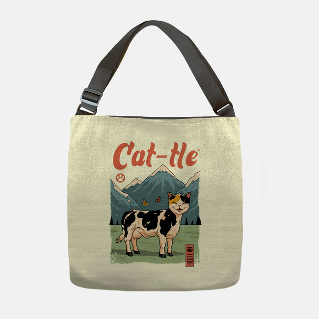 Cat-tle-None-Adjustable Tote-Bag-vp021