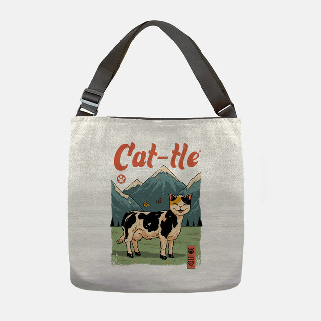 Cat-tle-None-Adjustable Tote-Bag-vp021