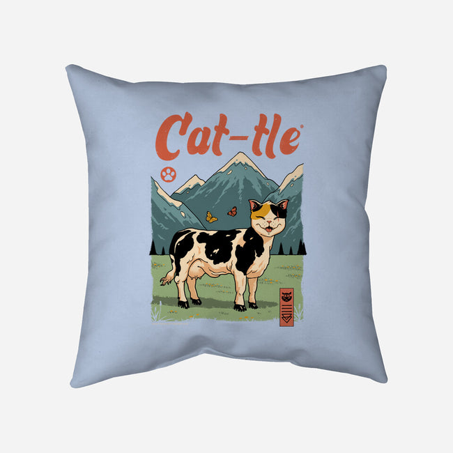 Cat-tle-None-Removable Cover w Insert-Throw Pillow-vp021