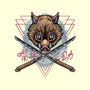 Raging Boar-None-Removable Cover w Insert-Throw Pillow-glitchygorilla