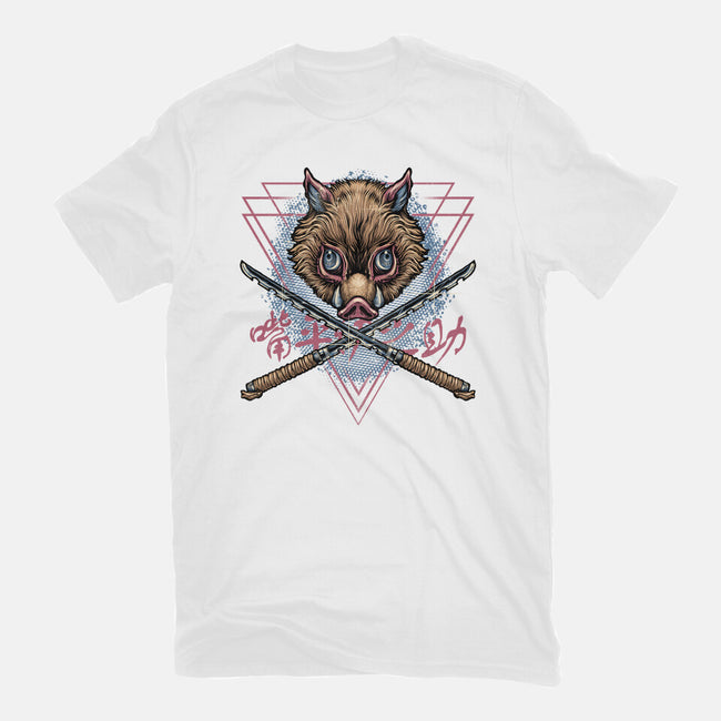 Raging Boar-Mens-Basic-Tee-glitchygorilla