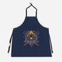 Raging Boar-Unisex-Kitchen-Apron-glitchygorilla