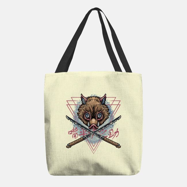 Raging Boar-None-Basic Tote-Bag-glitchygorilla