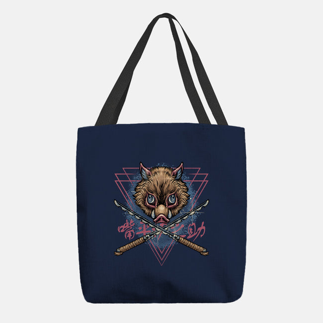 Raging Boar-None-Basic Tote-Bag-glitchygorilla