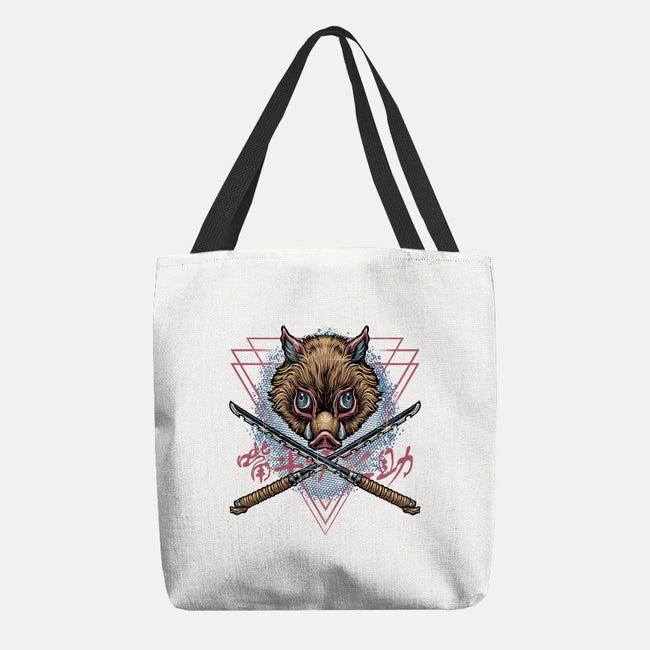 Raging Boar-None-Basic Tote-Bag-glitchygorilla