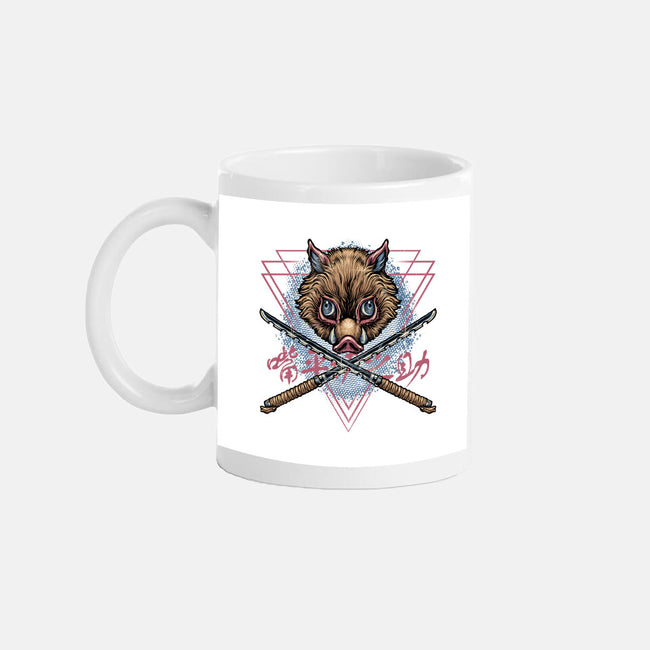 Raging Boar-None-Mug-Drinkware-glitchygorilla