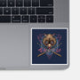 Raging Boar-None-Glossy-Sticker-glitchygorilla