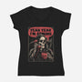 Death Is Coming-Womens-V-Neck-Tee-eduely