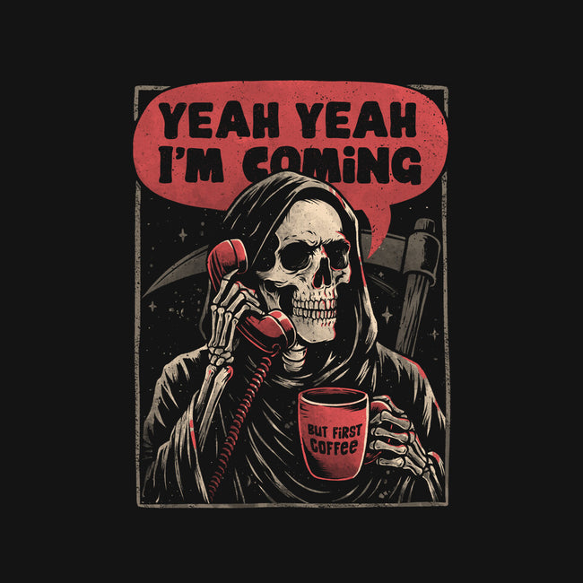 Death Is Coming-Unisex-Pullover-Sweatshirt-eduely