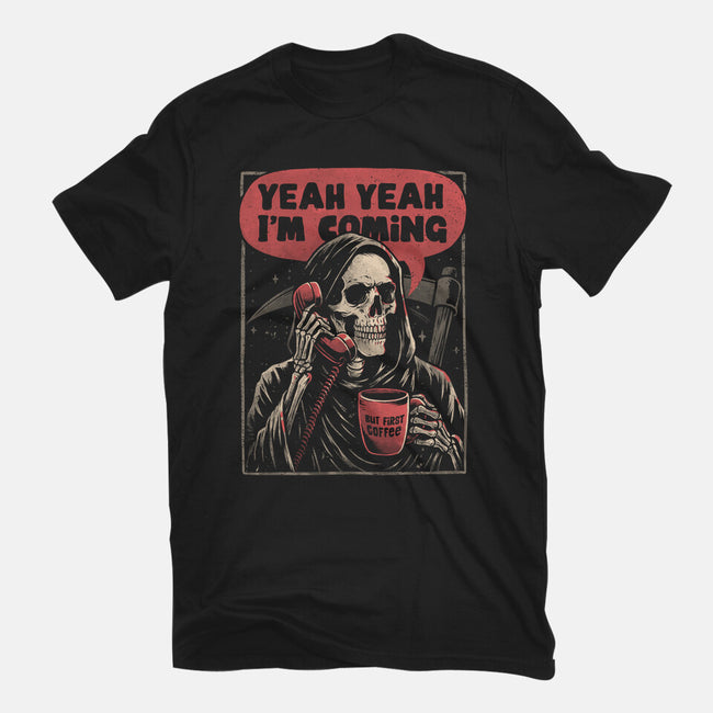 Death Is Coming-Mens-Premium-Tee-eduely