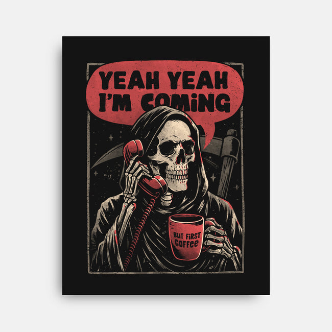 Death Is Coming-None-Stretched-Canvas-eduely